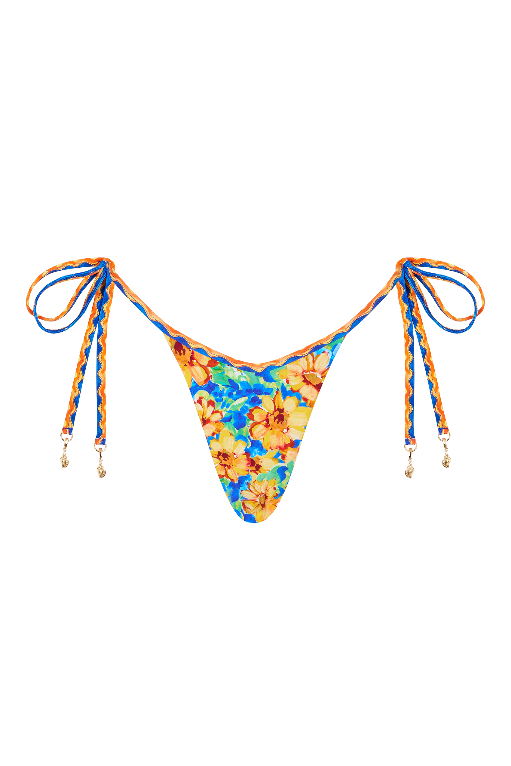 Lagos Bikini Bottom in Chrysanthe