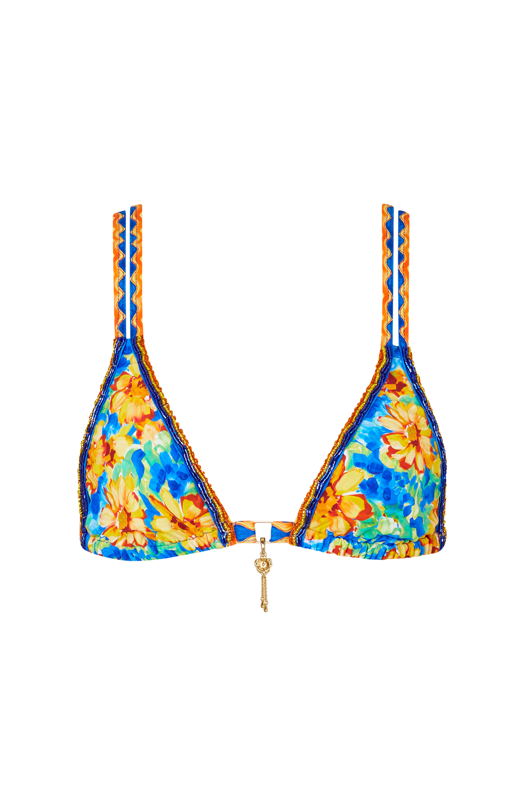 De Fashion Club l Prague Bikini Top in Chrysanthe