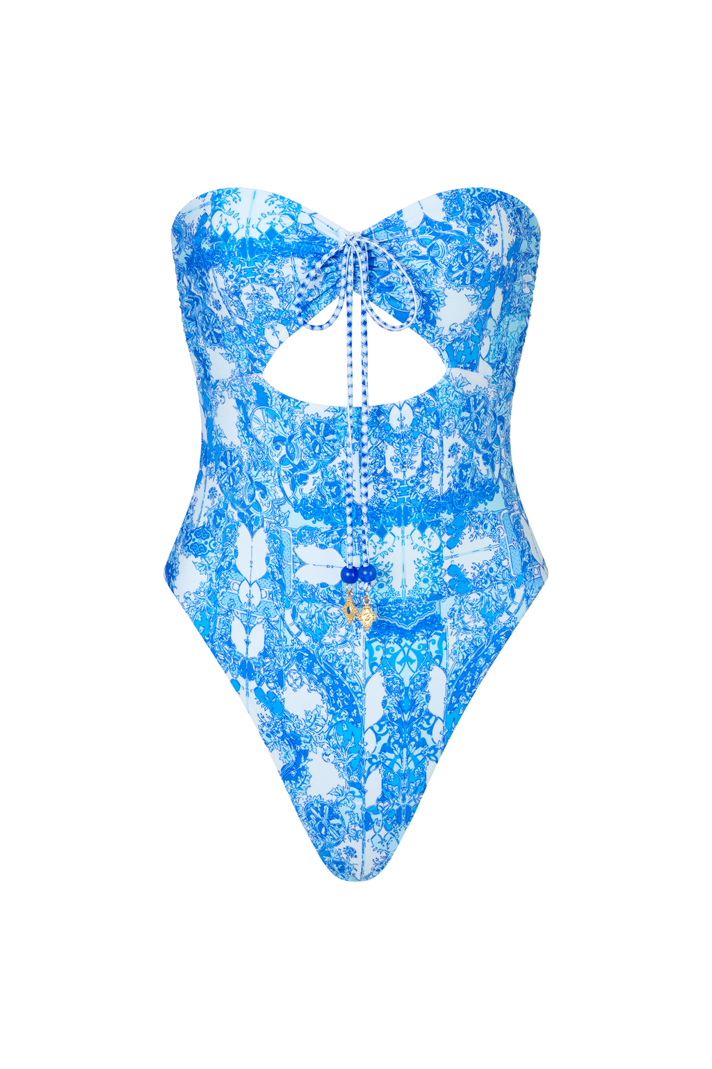 Marbella One Piece in Azzurro