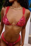 De Fashion Club l Cyprus Bikini Top in Floresta