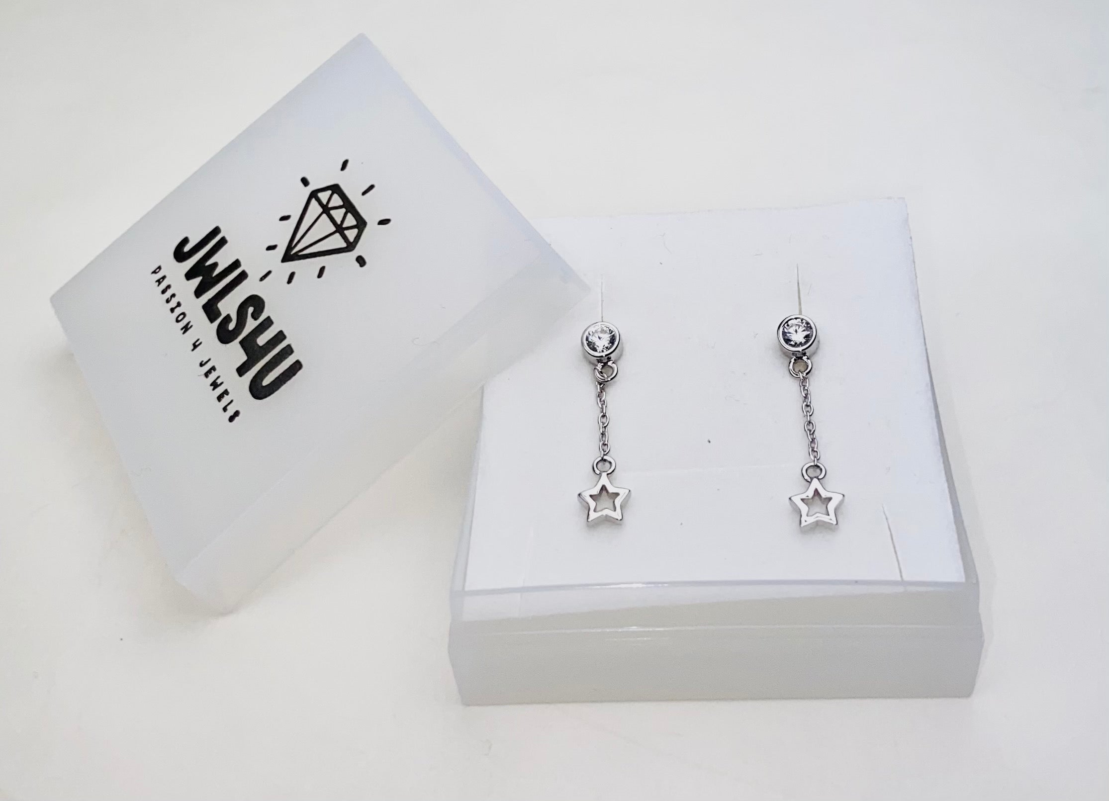 Oorhangers Hart 3D aan Ketting Goudkleur