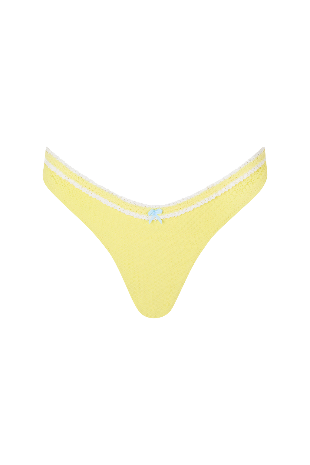 De Fashion Club l Buzios Bikini Bottom in Limon