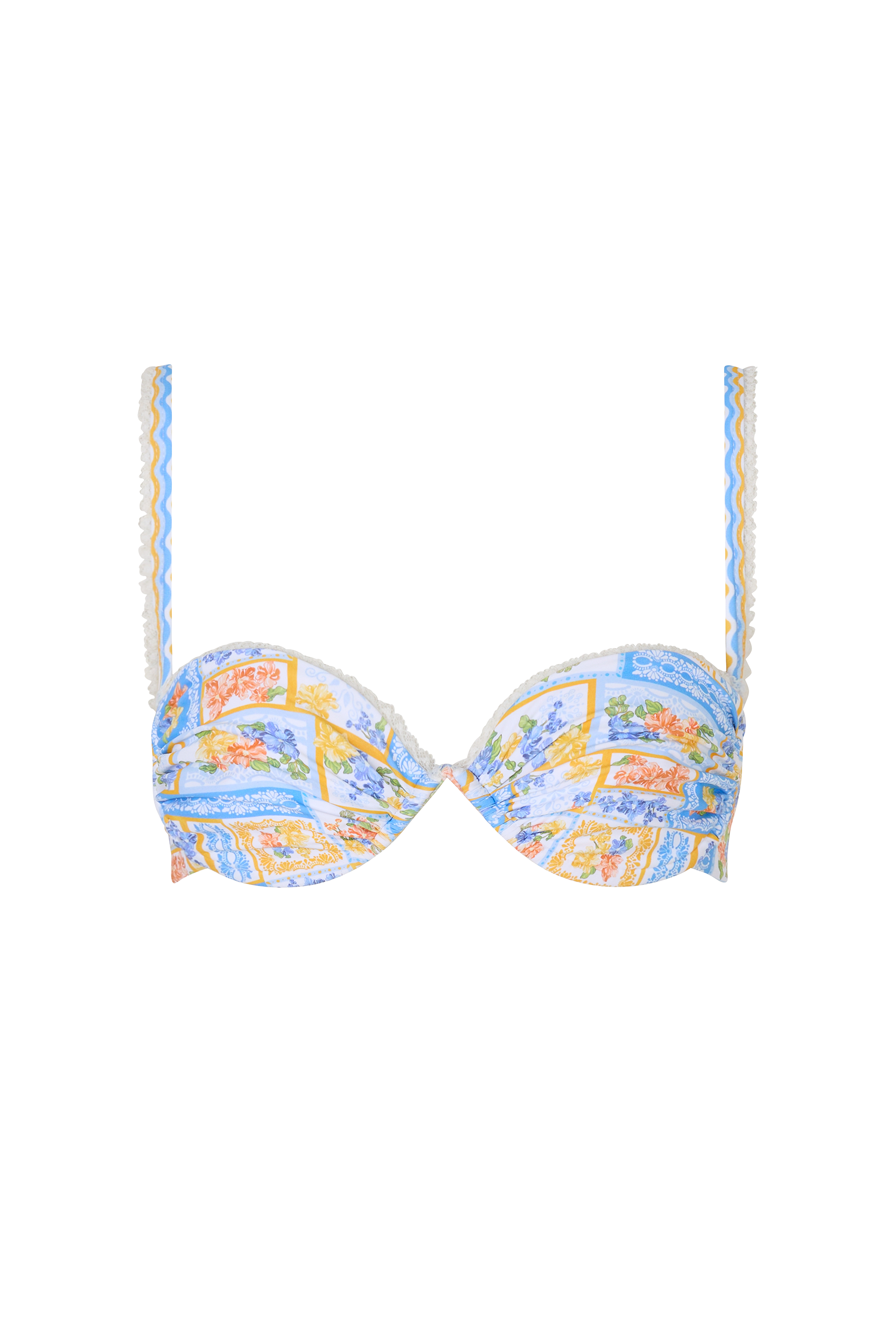 De Fashion Club l Riviera Bikini Top in Hermosa