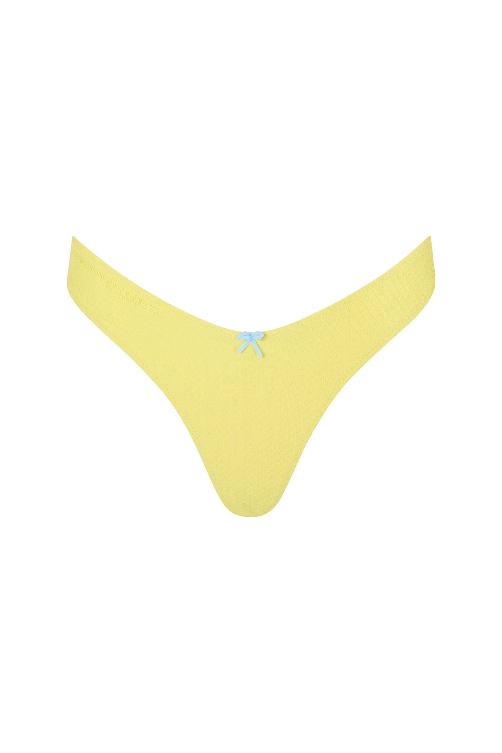 De Fashion Club l Balboa Bikini Bottom in Limon