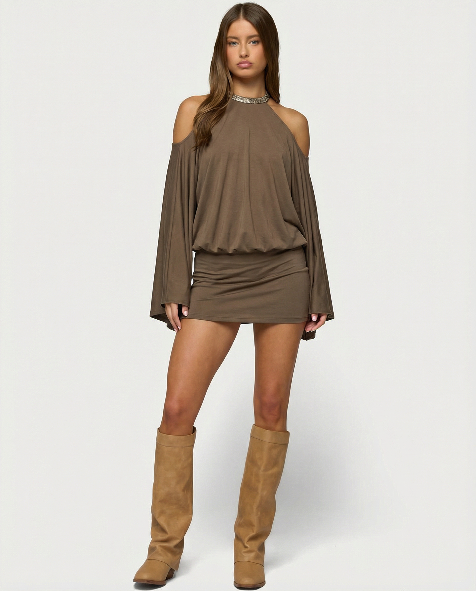 De Fashion Club - Golden Mirage Dress